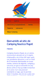 Mobile Screenshot of campingnauticorapel.cl